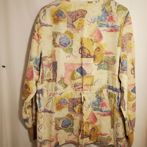 Cherokee snap up scrub smock size M - Picture 7 of 7